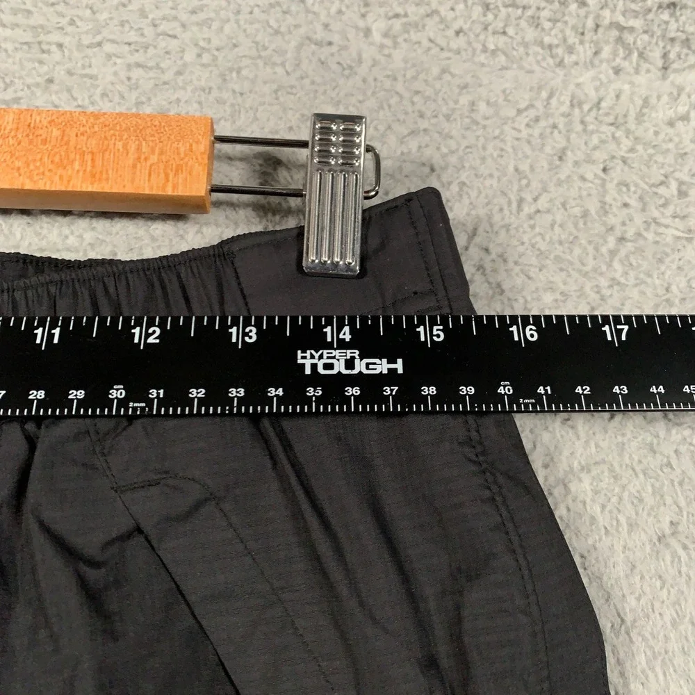 REI Co-op Essential Rain Pants Mens Medium Black Waterproof Hiking Ripstop Nylon